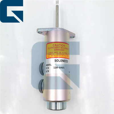 110-6465 1106465 Excavator E330B Engine Fuel Shutdown Solenoid Valve