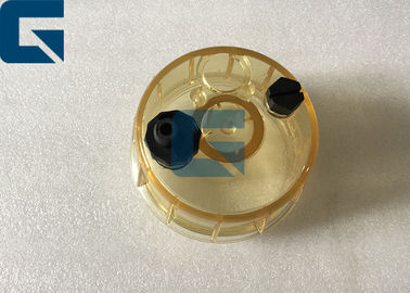 Transparent  Diesel Fuel Filter Thermostability Bowl For Excavator VOE11110738