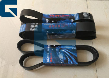  Excavator Engine Parts D6D D6E D7E Engine Belt 10PK1713 10PK1470 10PK1487