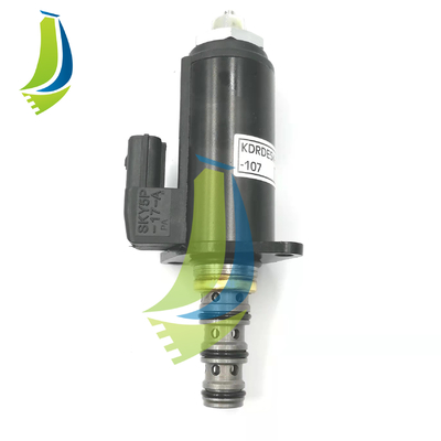 YN35V00041F1 Hydraulic Pump Solenoid Valve For SK200-6 SK200-8 Excavator Parts